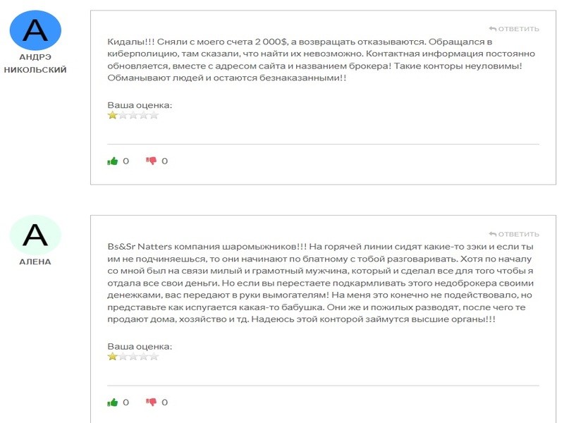 BS Sr Natters – жулдыздыр-мошенник: талдау, пікірлер, алдағы жасау схемасы