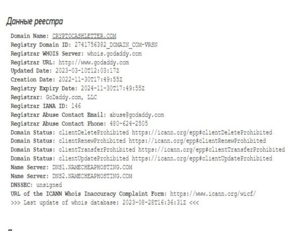 Мошенниктерге арналған банк CC Letter - шолу, пікірлер, ауырым схемасы