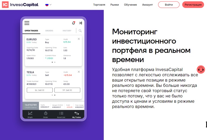  Лжеброкер Invesa Capital (invesacapital.com): анонимді қулжық проекті