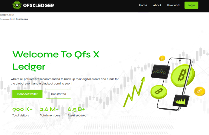 Лжеброкер Qfsxledger (qfsxledger.com): жауапкершілікке арналған жаңа іскерлерге арналған жалбарылы проект.