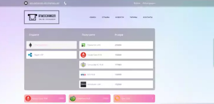 Atm Exchanger (atmexchanger.com): шолу және пікірлер