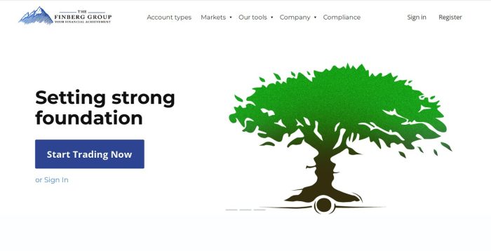 "Finberg Group" лжеброкері (finberggroup.co): жерткіштердің шолулары және ақшаларды қайтару туралы отзывдер